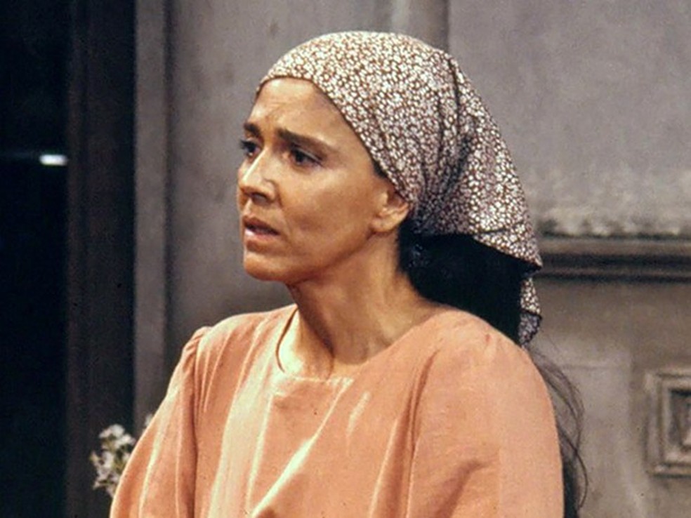 Yoná Magalhães em 'Tieta' — Foto: Rede Globo/ Divulgação