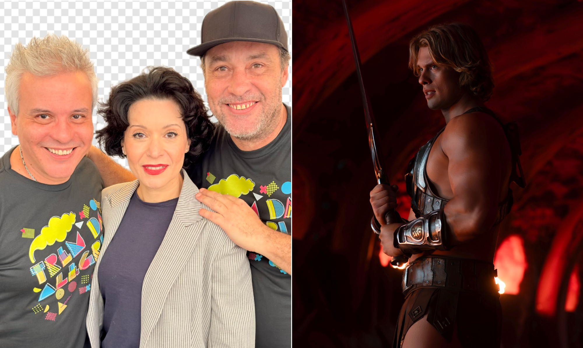 Ex-integrantes do Trem da Alegria celebram sucesso de hit em meio à estreia do filme de He-Man e abrem o jogo sobre possível turnê: 