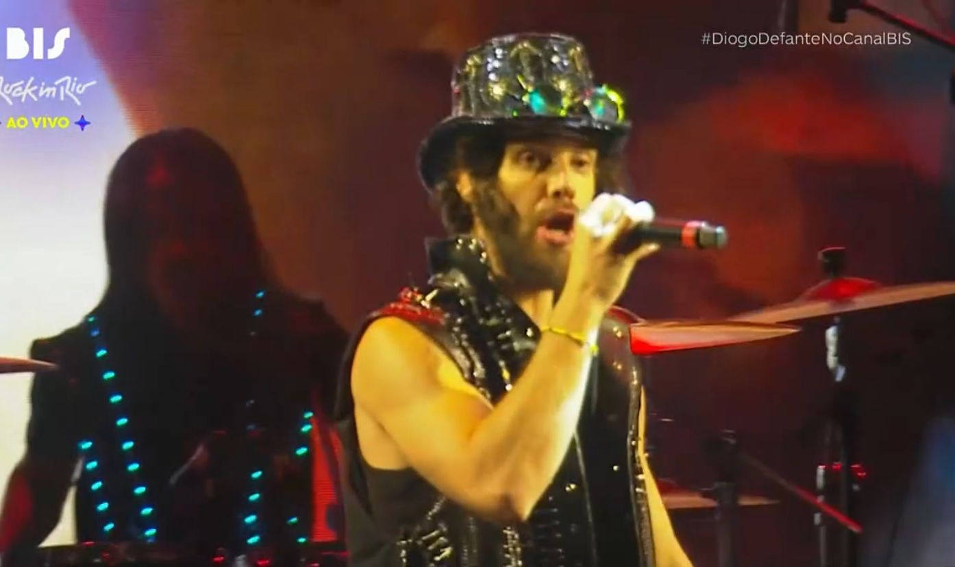Diogo Defante estreia no Rock in Rio e promete show para lavar a alma: 'O melhor viagra é a novidade'
