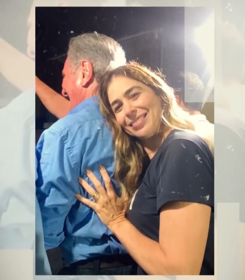 Fernando Collor é casado com a arquiteta Caroline Collor, 28 mais jovem — Foto: Instagram