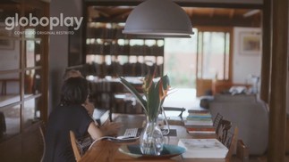 A casa de Maurício Kubrusly no sul da Bahia — Foto: Reprodução/Globoplay