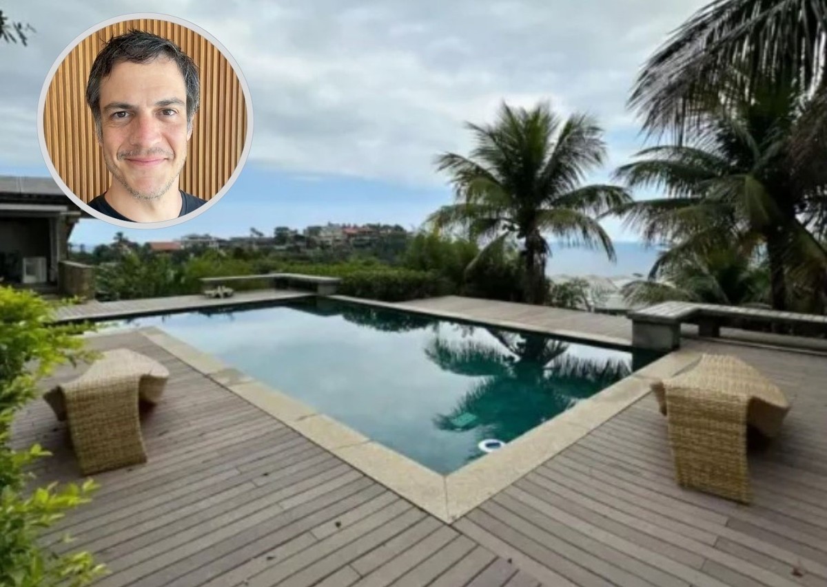 Após separação, Mateus Solano bota à venda mansão com vista para o mar no  Joá por R$ 7,9 milhões; fotos