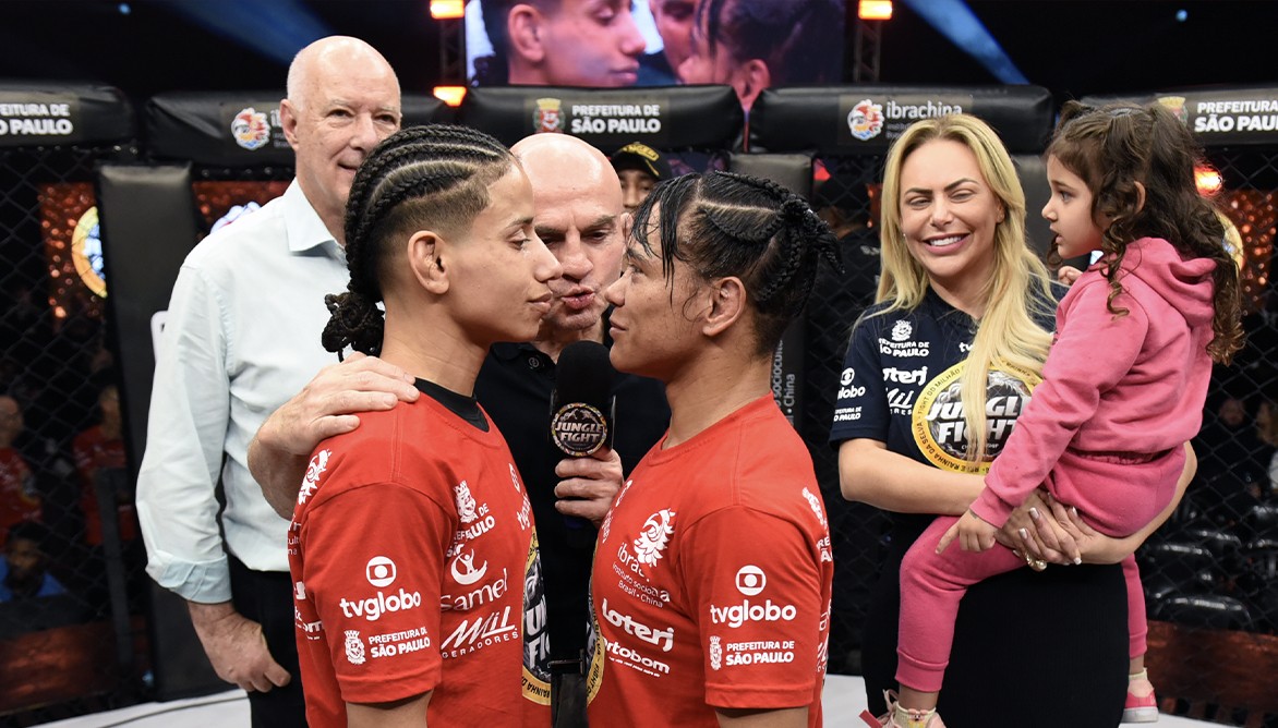 Jungle Fight 154: Bianca Sattelmayer e Nágila Goku avançam à final do Fight do Milhão - QTU Questões do Universo