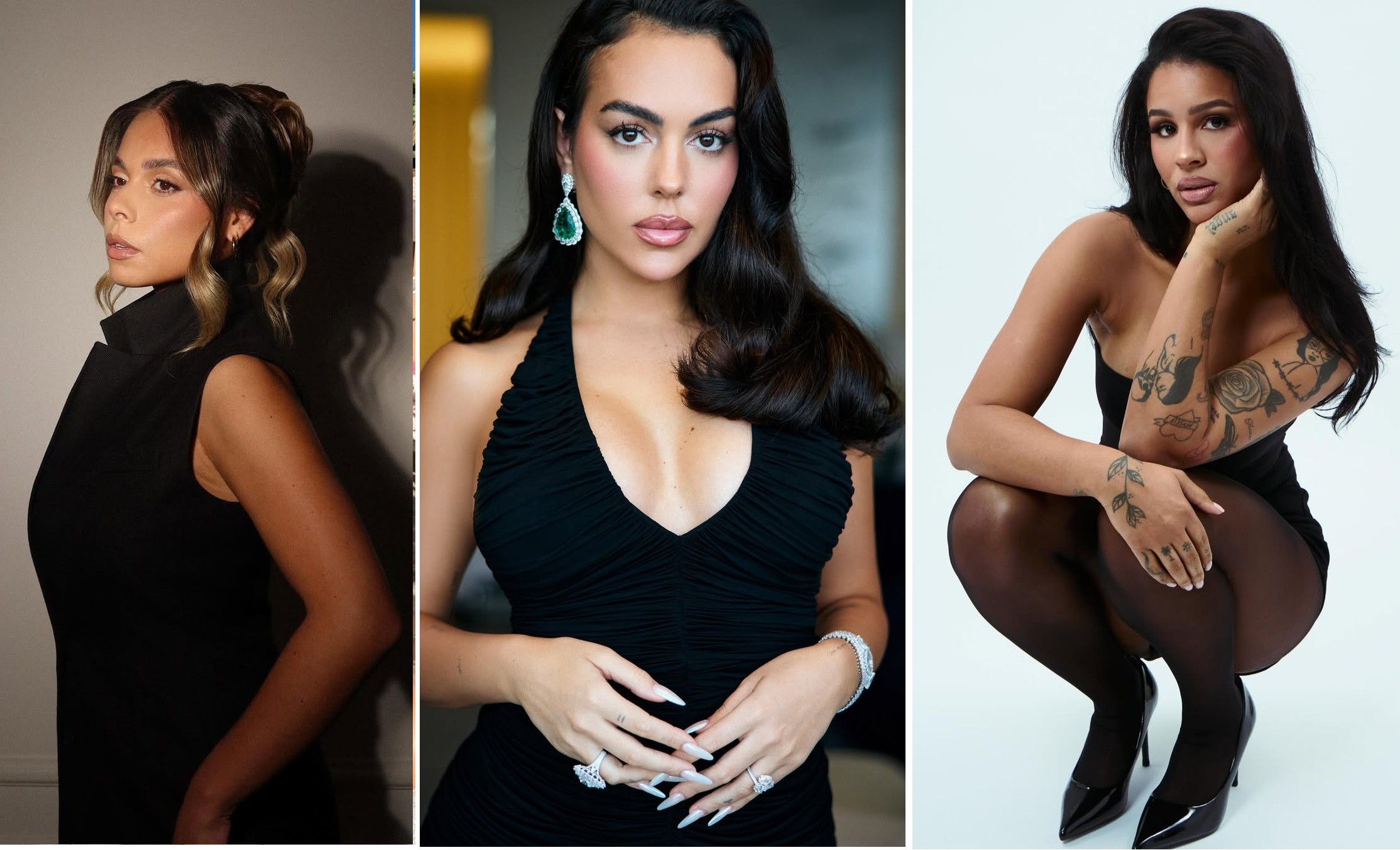 Atriz, jornalista, árbitra... Quem são as wags portuguesas companheiras de Georgina Rodriguez