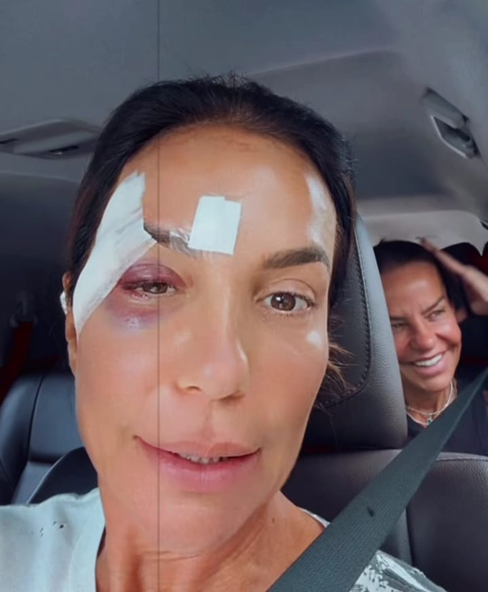 Ivete Sangalo recebe alta hospitalar — Foto: Reprodução/ Instagram