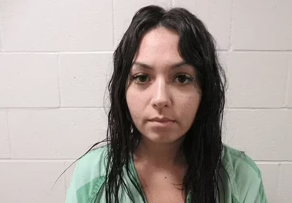 Hailey Clifton-Carmack foi presa em 5 de janeiro — Foto: Reprodução/Pulaski County Jail