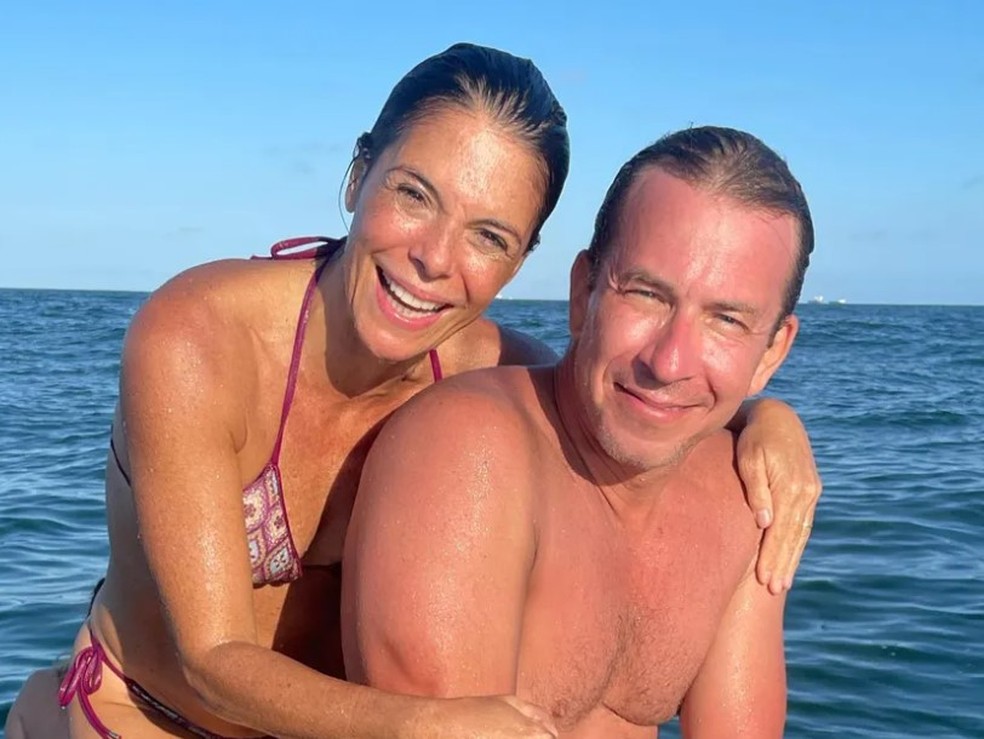 Mylla Christie com o marido Paulo Sartori — Foto: reprodução/ instagram