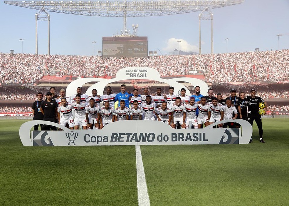 O São Paulo foi o grande campeão da Copa do Brasil 2023 — Foto: Rubens Chiri/São Paulo