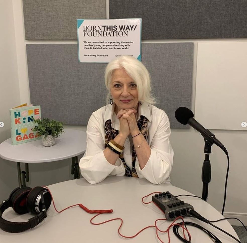 Cynthia Germanotta é mãe de Lady Gaga e apresentou noivo à filha — Foto: rep/ instagram