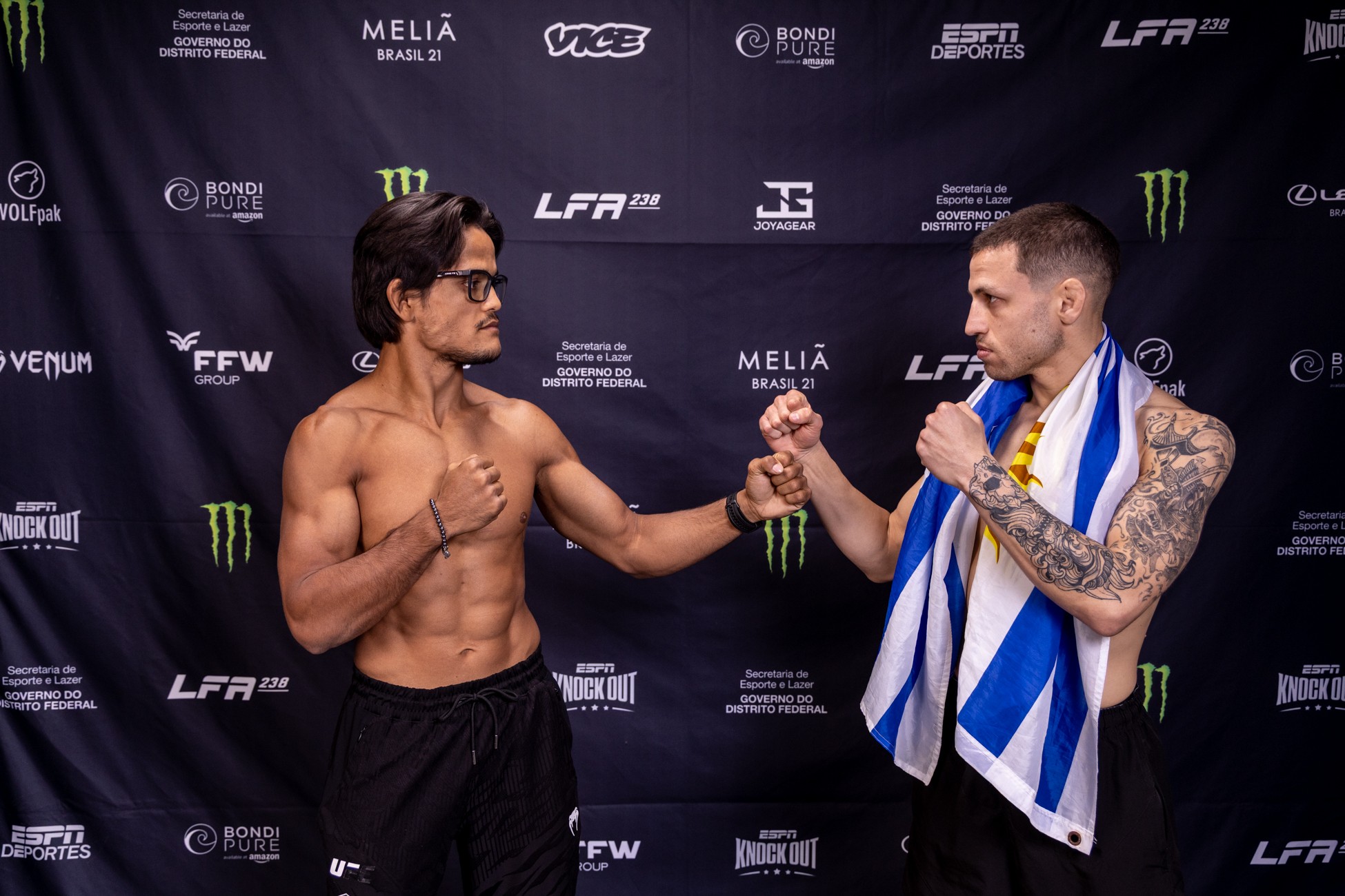 LFA 238 - Distrito 1 confirma card após pesagem oficial - QTU Questões do Universo