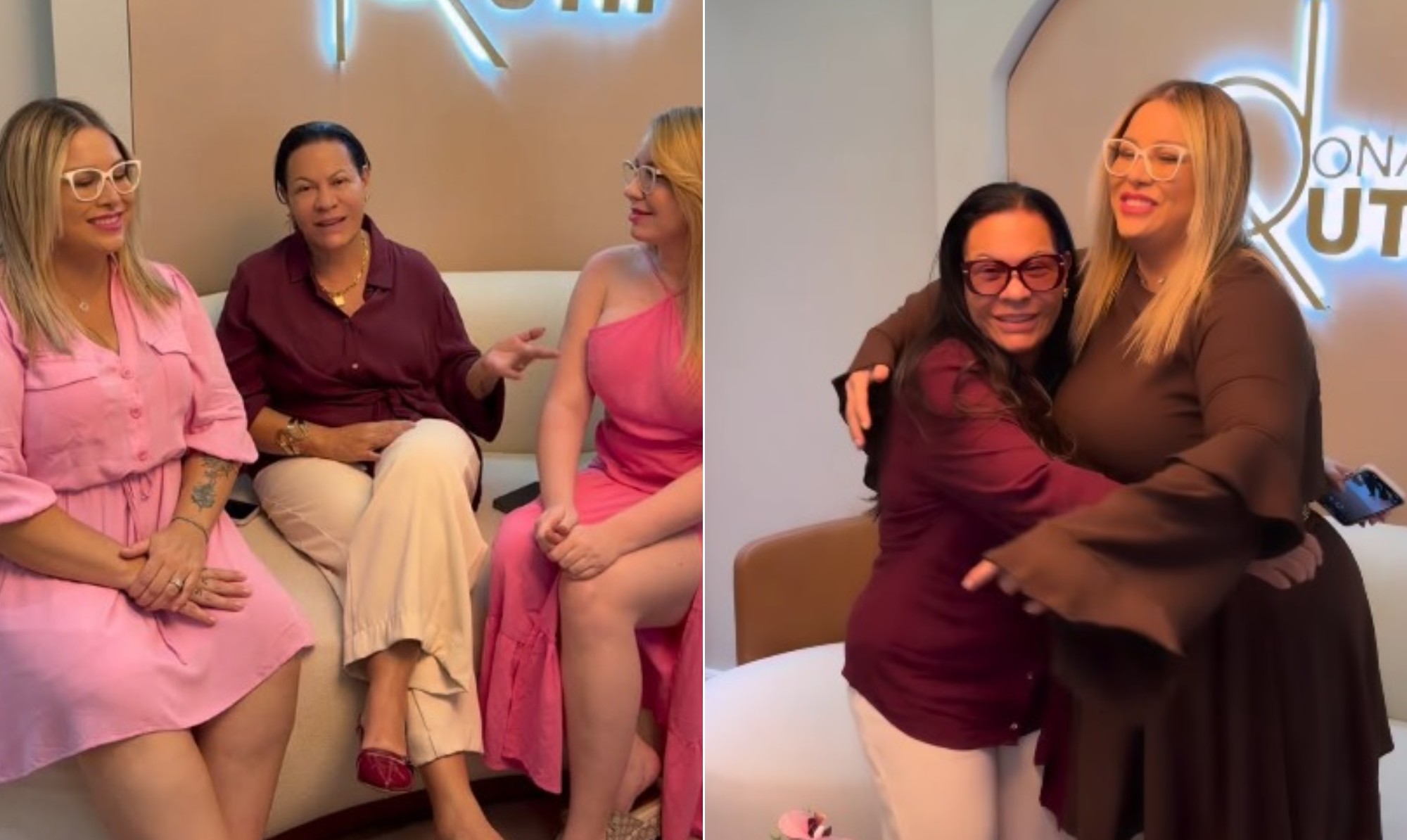 Mãe de Marília Mendonça se encontra com sósias da cantora: 'Nada contra o trabalho delas'
