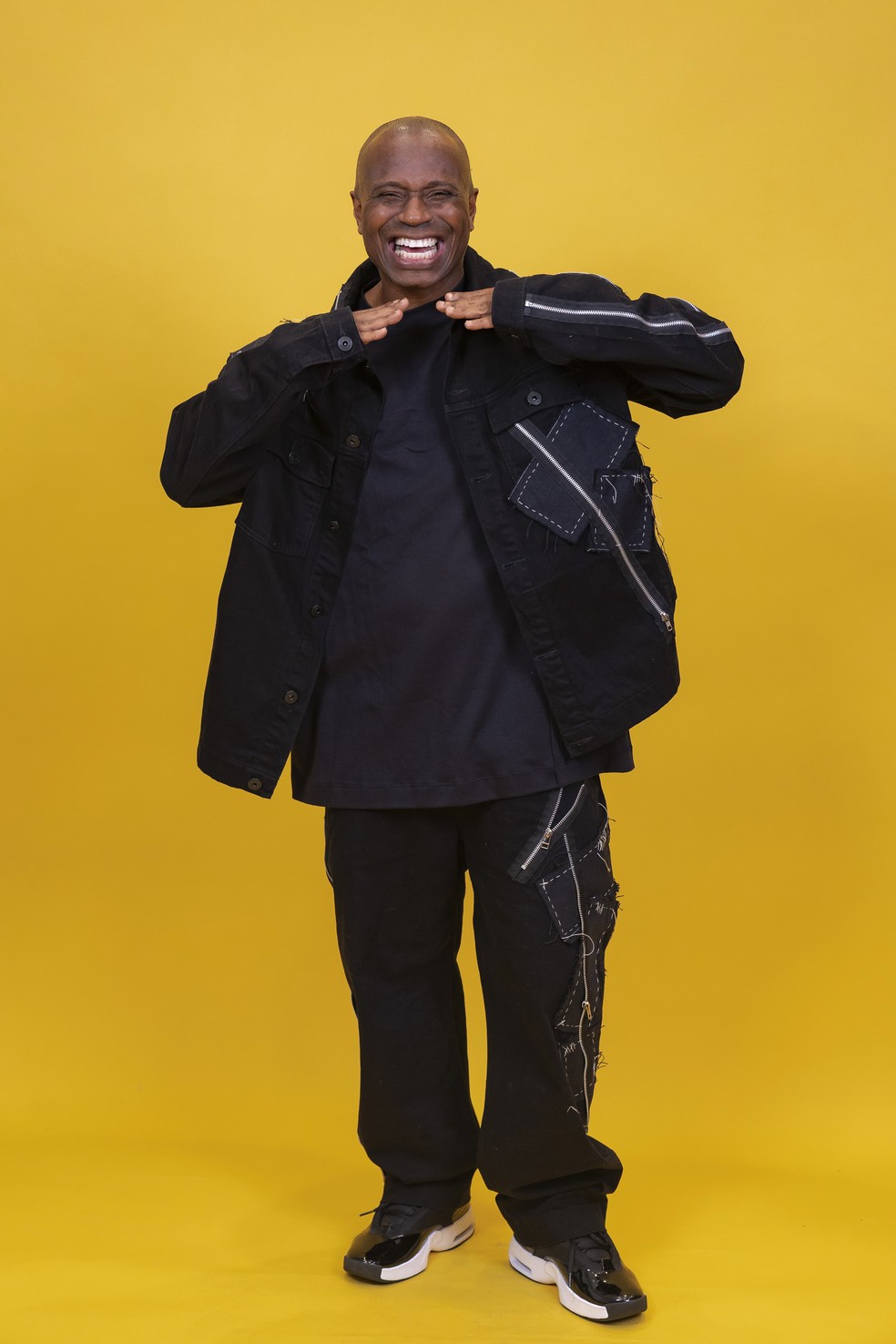 Edilson está no grupo Camarote — Foto: Reprodução: Globo