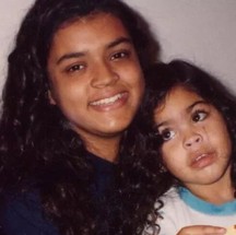 Foto antiga de Preta Gil com sua irmã Bela Gil — Foto: Reprodução / Instagram