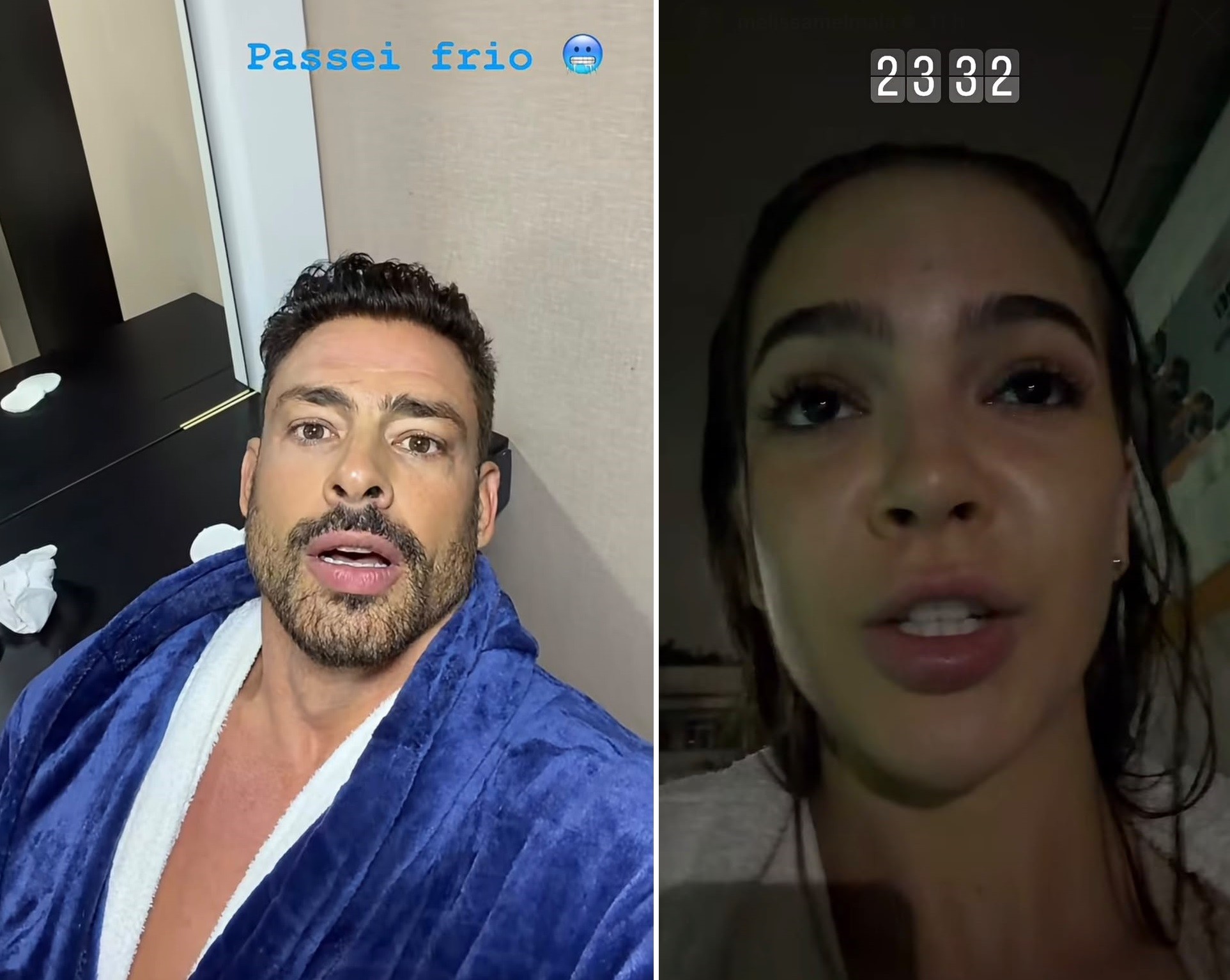 Esquentou! Mel Maia e Cauã Reymond gravam nova cena de 'Avenida Brasil 2' na piscina