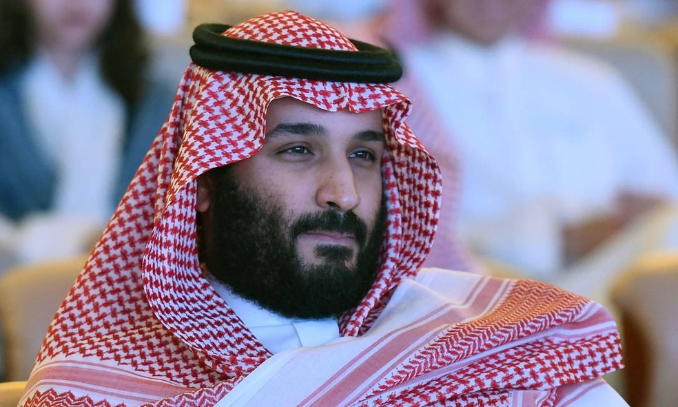 O príncipe herdeiro saudita Mohammed bin Salman — Foto: AFP