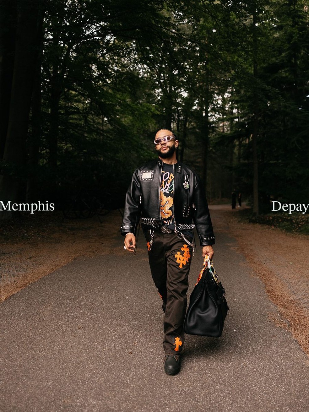 Depay e sua Hermès HAC 50 — Foto: OnsOranje