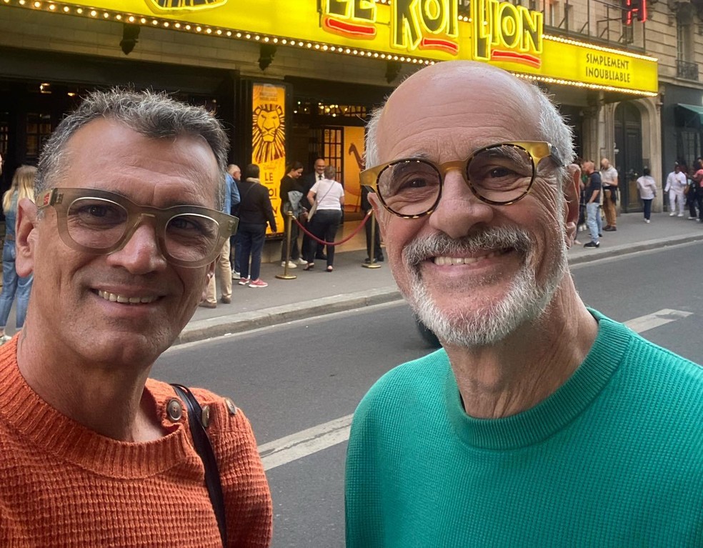 Marcos Caruso e Marcos Paiva &mdash; Foto: Reprodu&ccedil;&atilde;o/Instagram