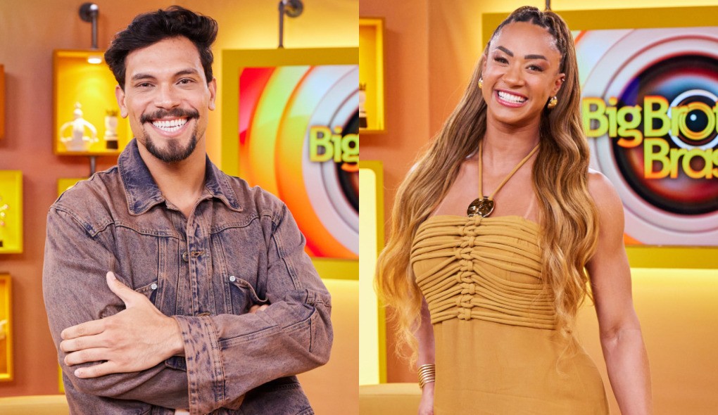Aline Patriarca e Vinícius Nascimento falam sobre a nova fase como apresentadores e revelam se voltariam ao ‘BBB’
