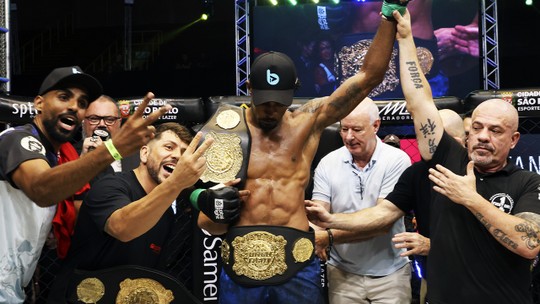 Jungle Fight 133: Vanderlei Soul Glo mantém cinturão em São Paulo
