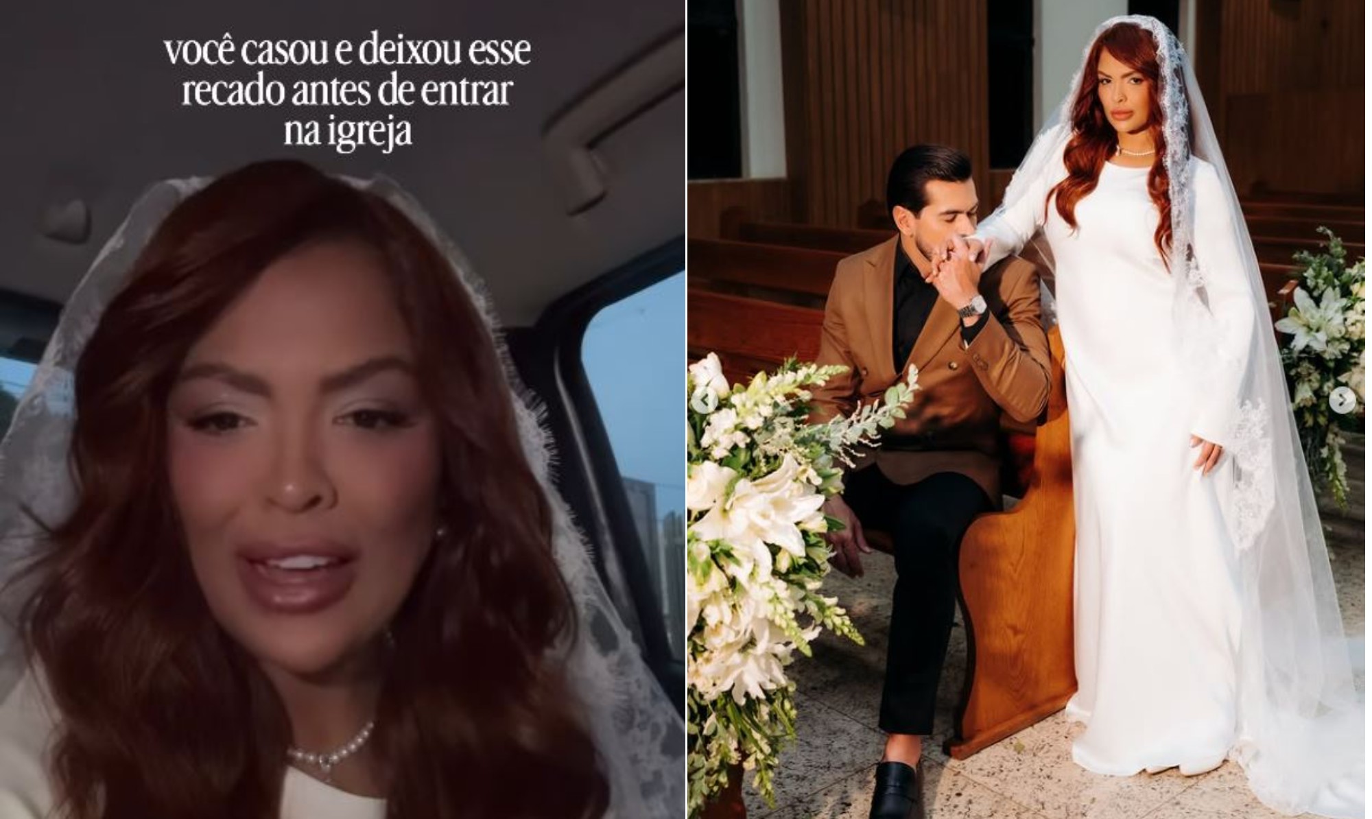 Ex-BBB Paula Freitas faz desabafo antes de subir ao altar: 'Disseram que eu nunca casaria'
