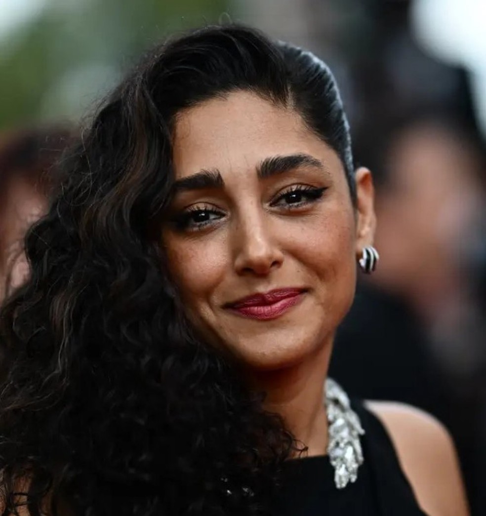 Golshifteh Farahani, atriz iraniana que teria sido pivô de tapa de Brigitte em Emmanuel Macron — Foto: Reprodução/X