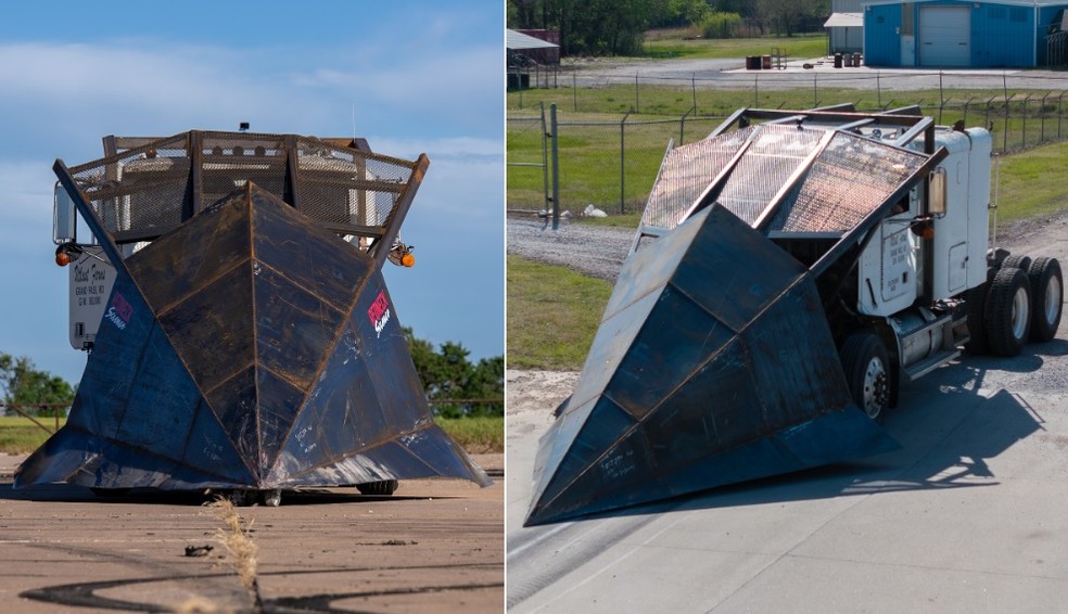 'Buttercup', chamado de 'o caminh&atilde;o mais forte do mundo' &mdash; Foto: Reprodu&ccedil;&atilde;o/Instagram