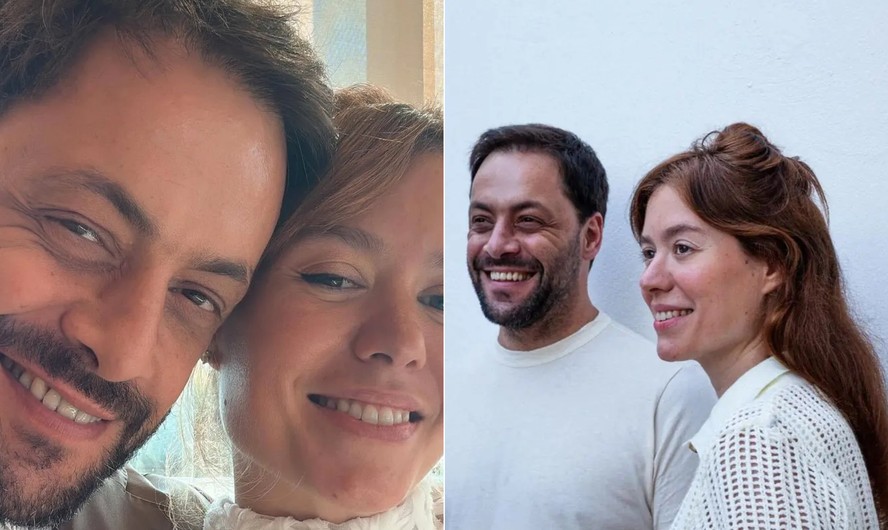 O cantor português António Zambujo e a Maria Luiza Jobim