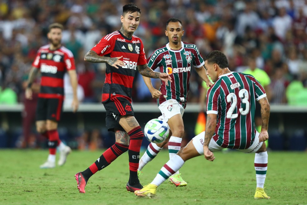 Flamengo e Fluminense disputam vaga na Copa do Brasil — Foto: Flamengo