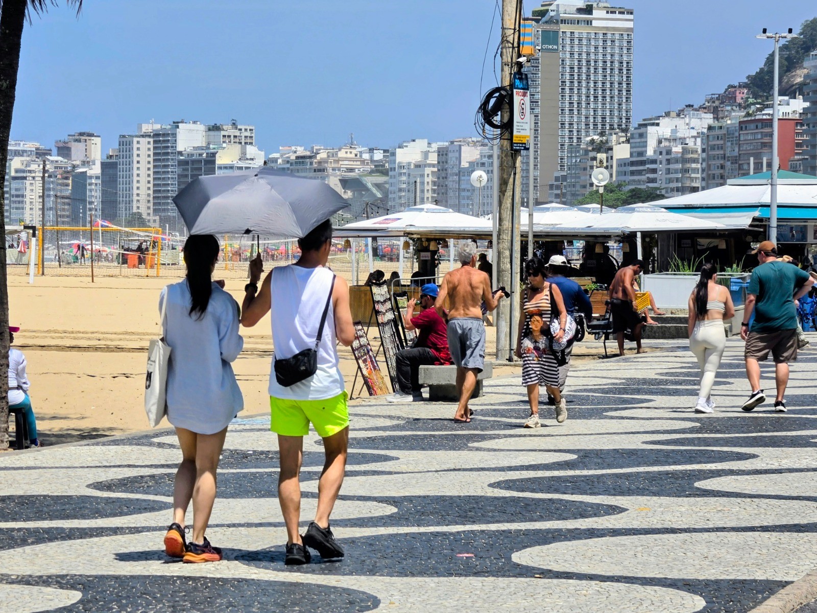 Rio chega ao nível 2 de calor, após ter seu 'setembro mais chuvoso'
