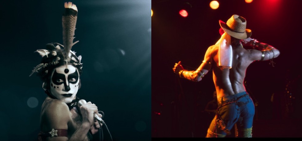 Jesuíta Barbosa como Ney Matogrosso — Foto: Azul Serra/Divulgação