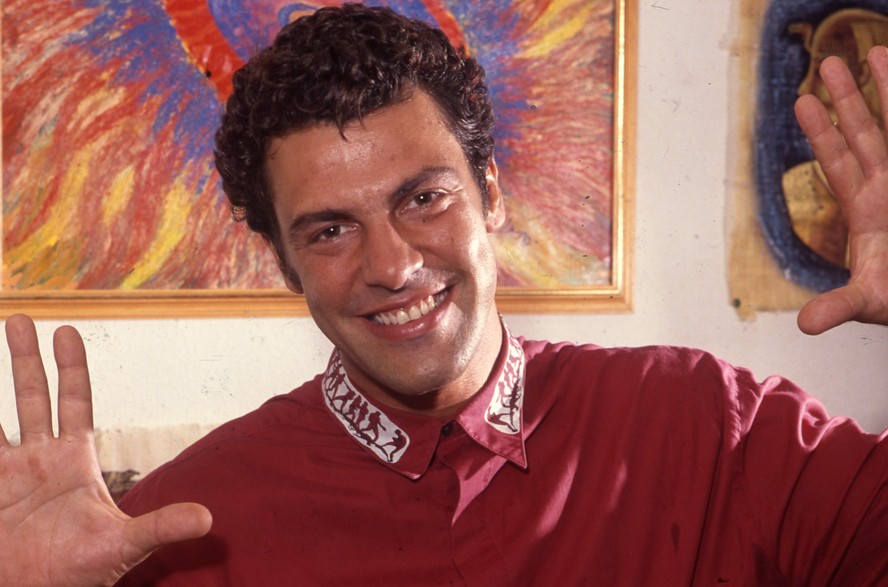 O ator Gerson Brenner na década de 90