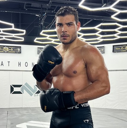 Elogiado por Trump por ser 'bonito demais para lutar', Borrachinha já viveu dias de modelo — Foto: Reprodução/Instagram