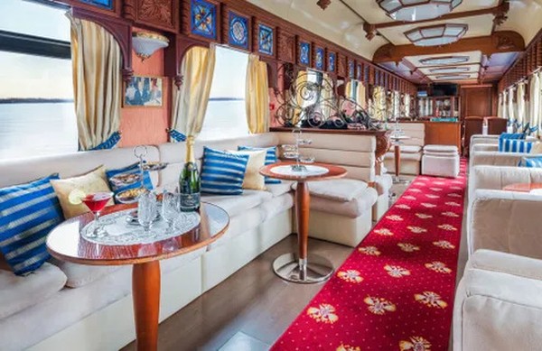 Trens mais luxuosos do mundo têm tarifas de até R$ 116 mil por noite ...