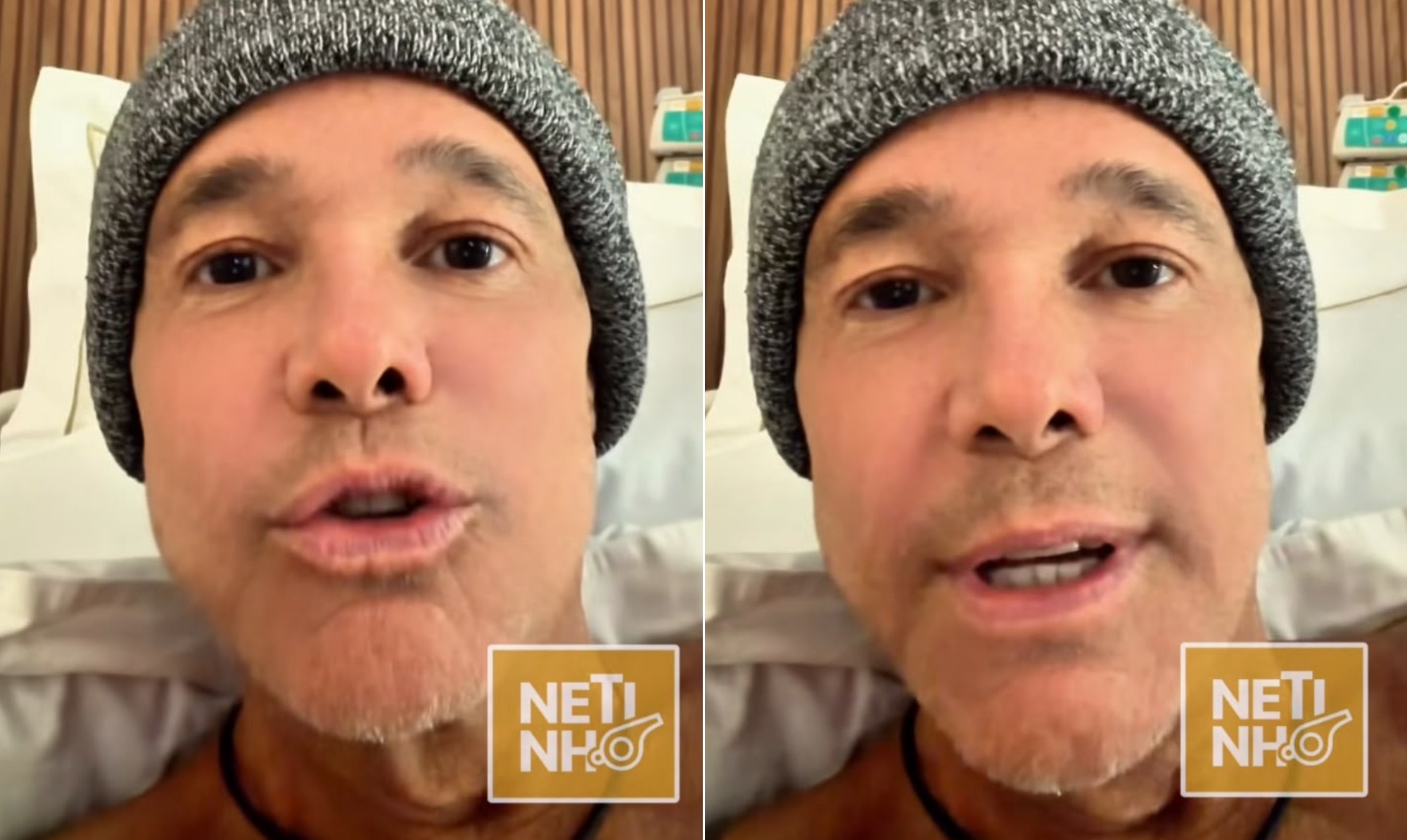 Netinho luta contra o câncer e reinicia quimioterapia