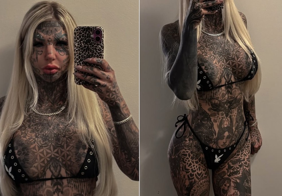 Amber Luke &mdash; Foto: Reprodu&ccedil;&atilde;o/Instagram