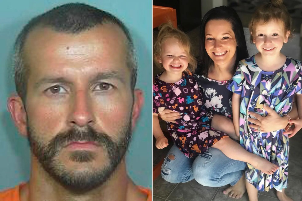 Chris Watts matou a esposa, Shannan, e as duas filhas do casal &mdash; Foto: Reprodu&ccedil;&atilde;o