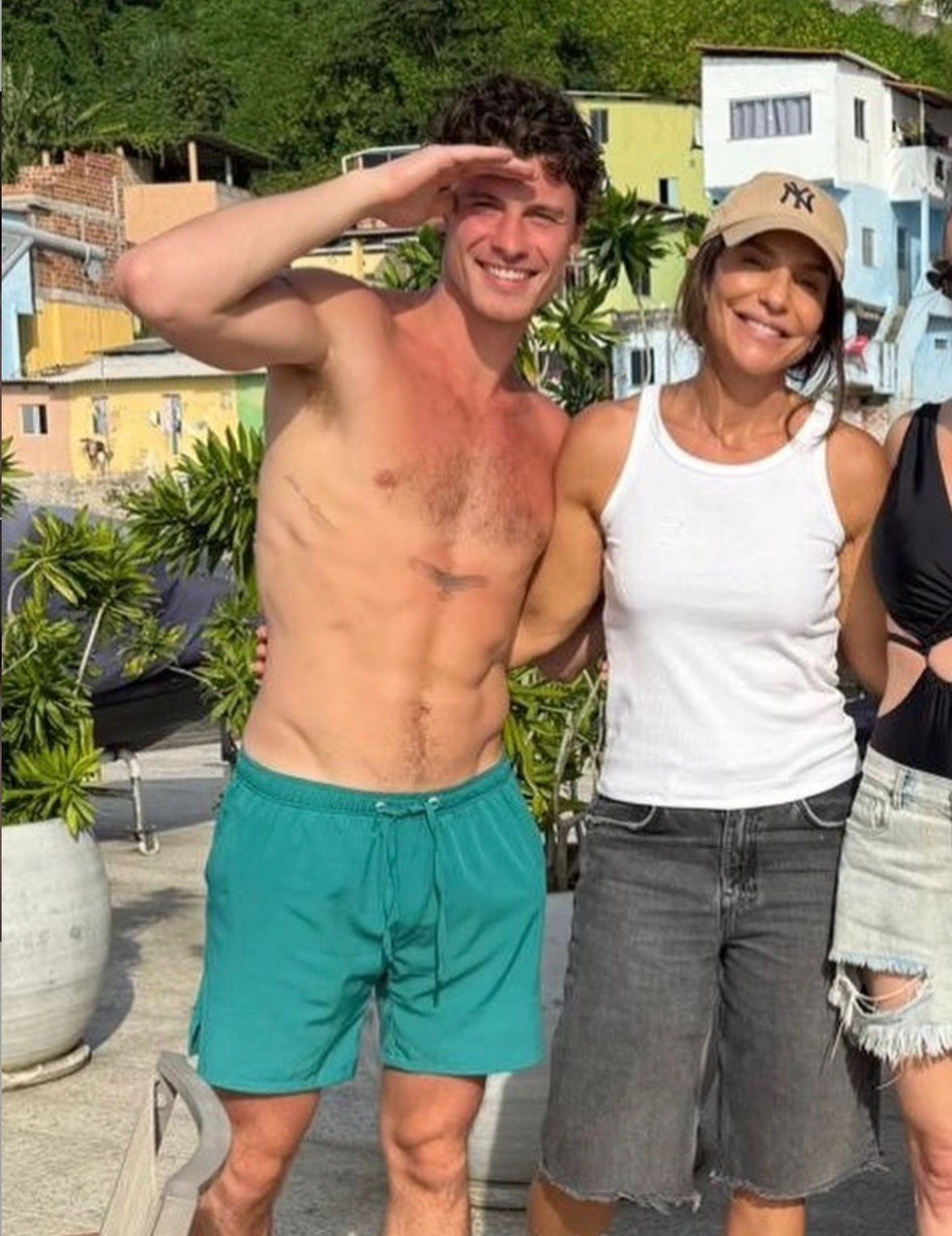 Shawn Mendes com Ivete Sangalo em Salvador — Foto: Reprodução/Instagram