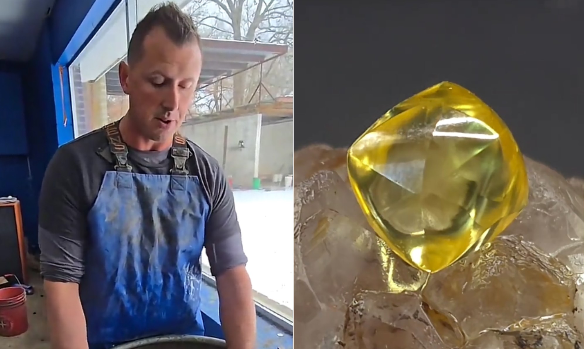 Caçador de gemas preciosas encontra diamante ‘gigante’ durante live no TikTok