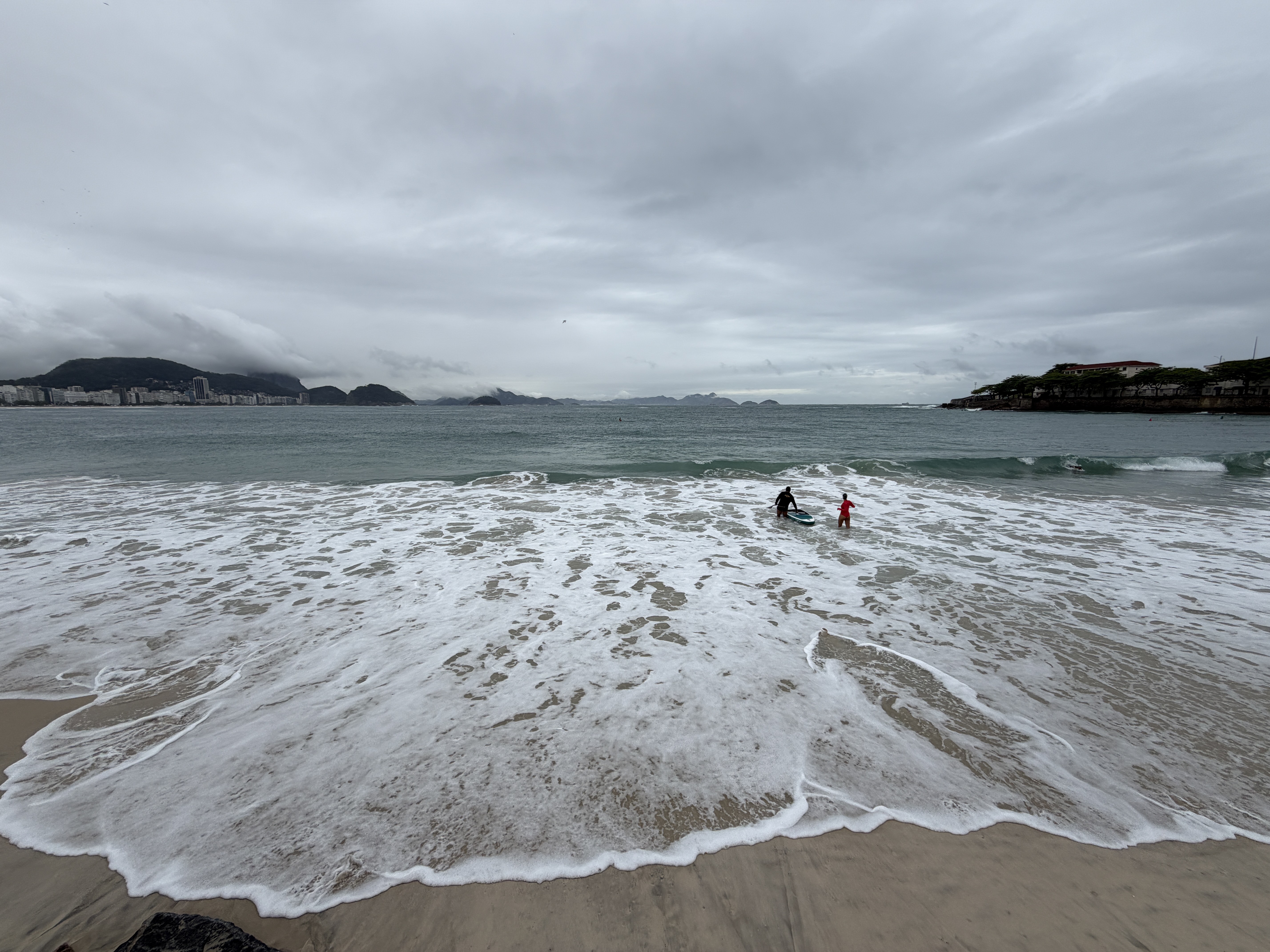 Efeito Frozen! Rio tem alerta de ressaca e previsão de chuva durante toda a semana; cidade está em Estágio 2 - Foto