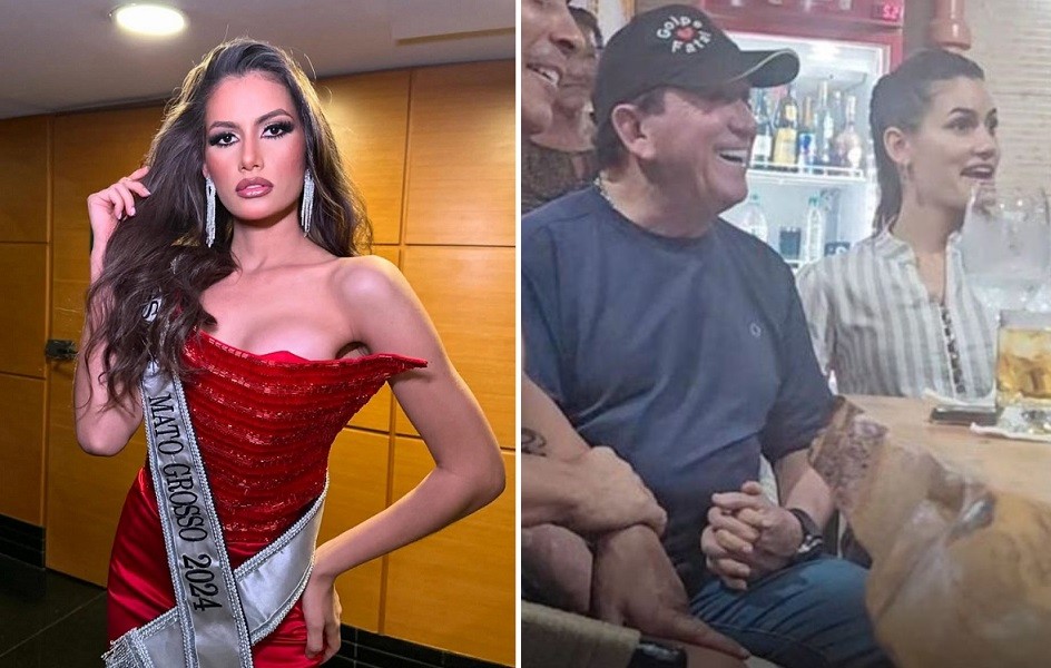 Calita Franciele vive romance com Amado Batista — Foto: Instagram