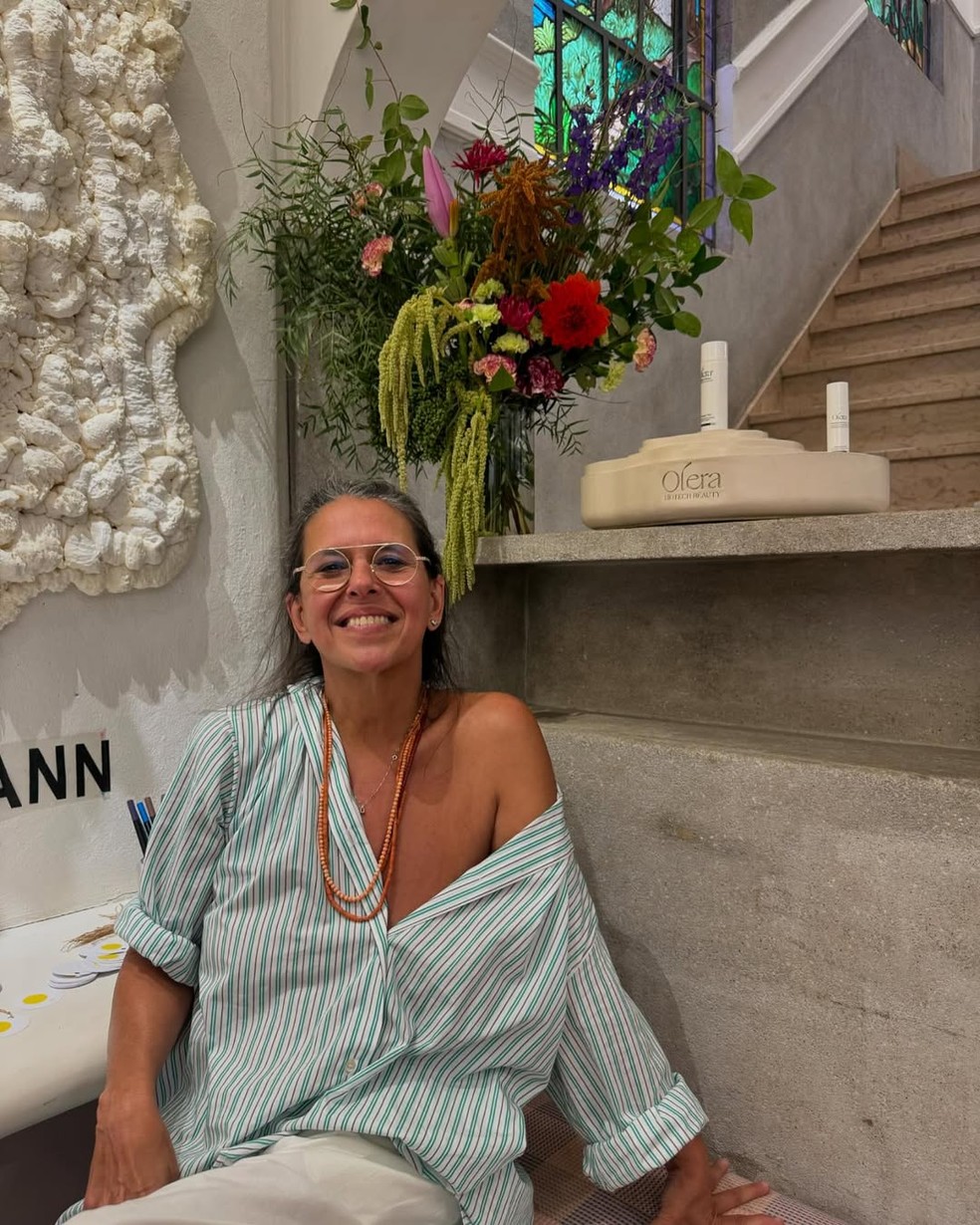 A estilista Gilda Midani é mãe do ator João Vicente de Castro — Foto: Reprodução/Instagram