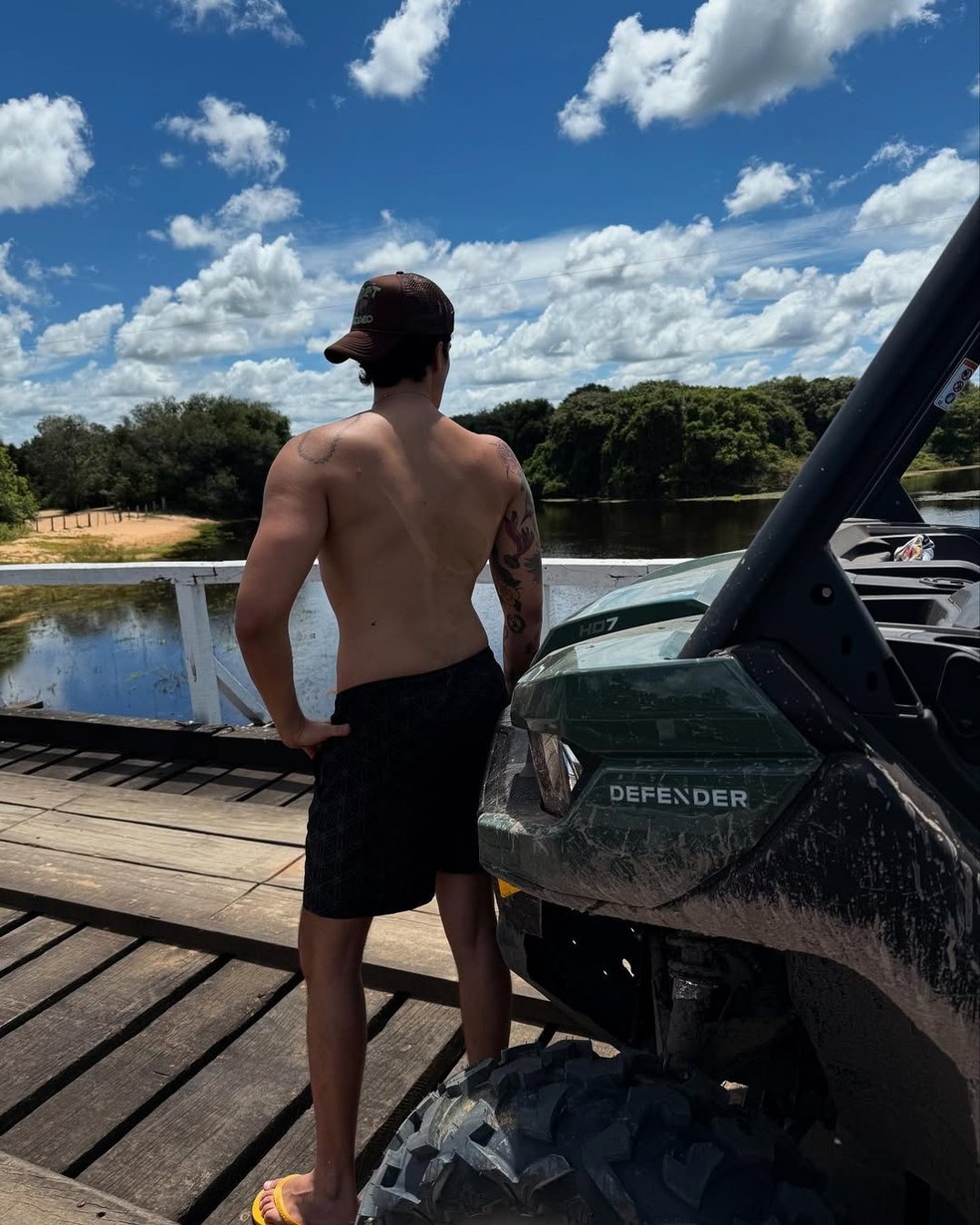 Luan Santana mostra fazenda Meteoro que comprou no MS — Foto: Instagram