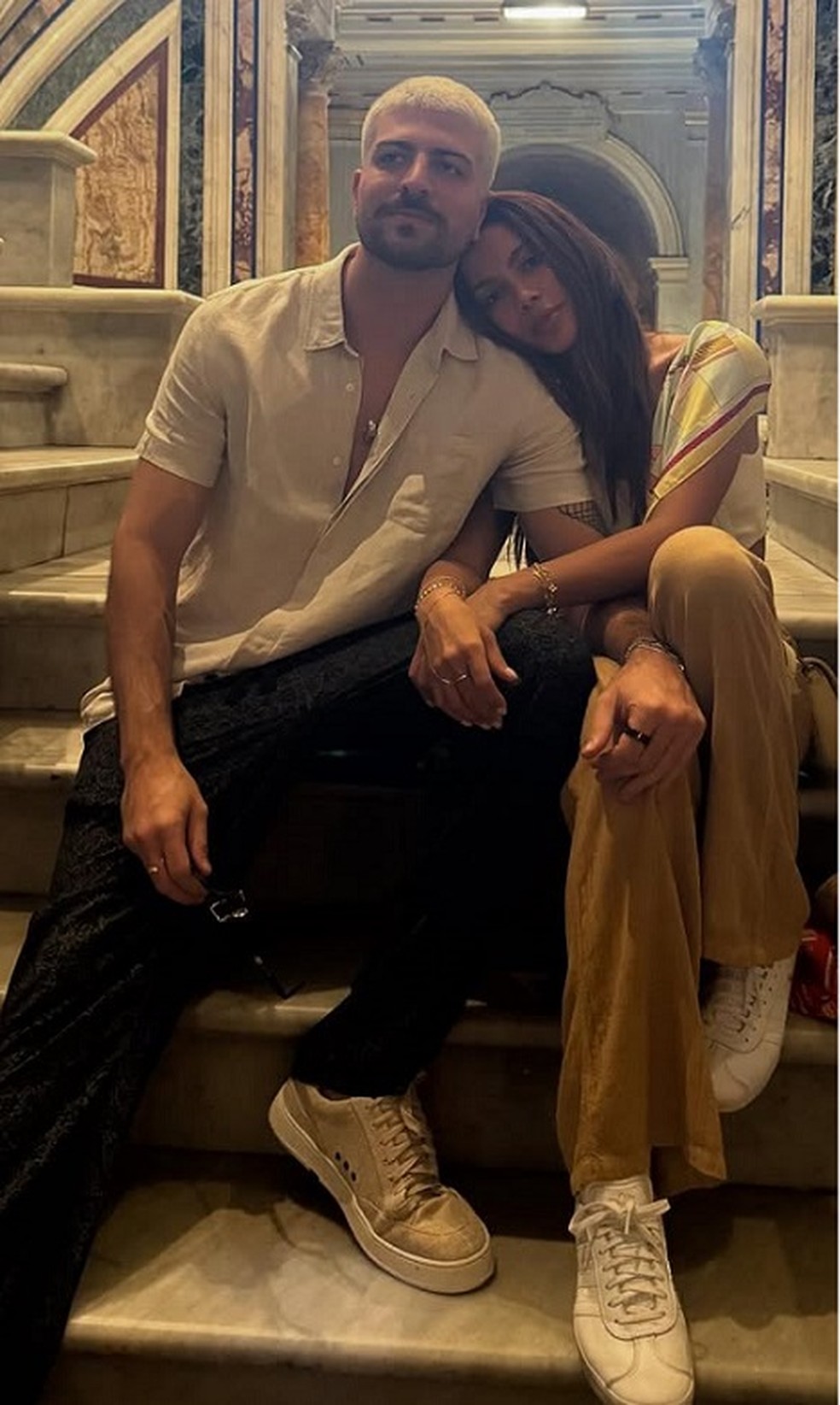 Anitta mostra f&eacute;rias com namorado &mdash; Foto: Instagram