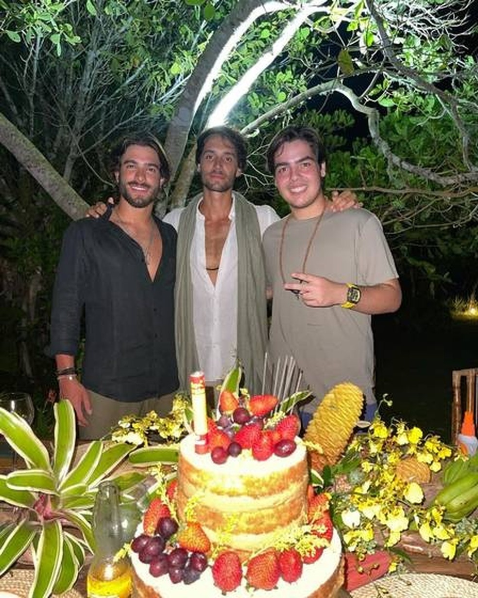 Álan Bissoli é muito amigo de João Silva — Foto: rep/ instagram