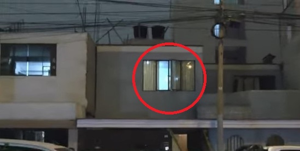 Casa em Lima onde Douglas e Rita moravam — Foto: Reprodução