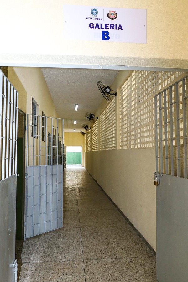 Interior do novo Centro Socioeducacional do Degase inaugurado em Volta Redonda — Foto: Foto: Divulgação