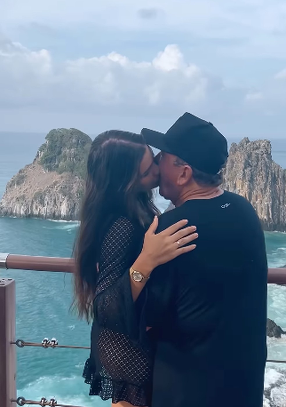 Amado Batista e Calita Franciele — Foto: Reprodução/Instagram