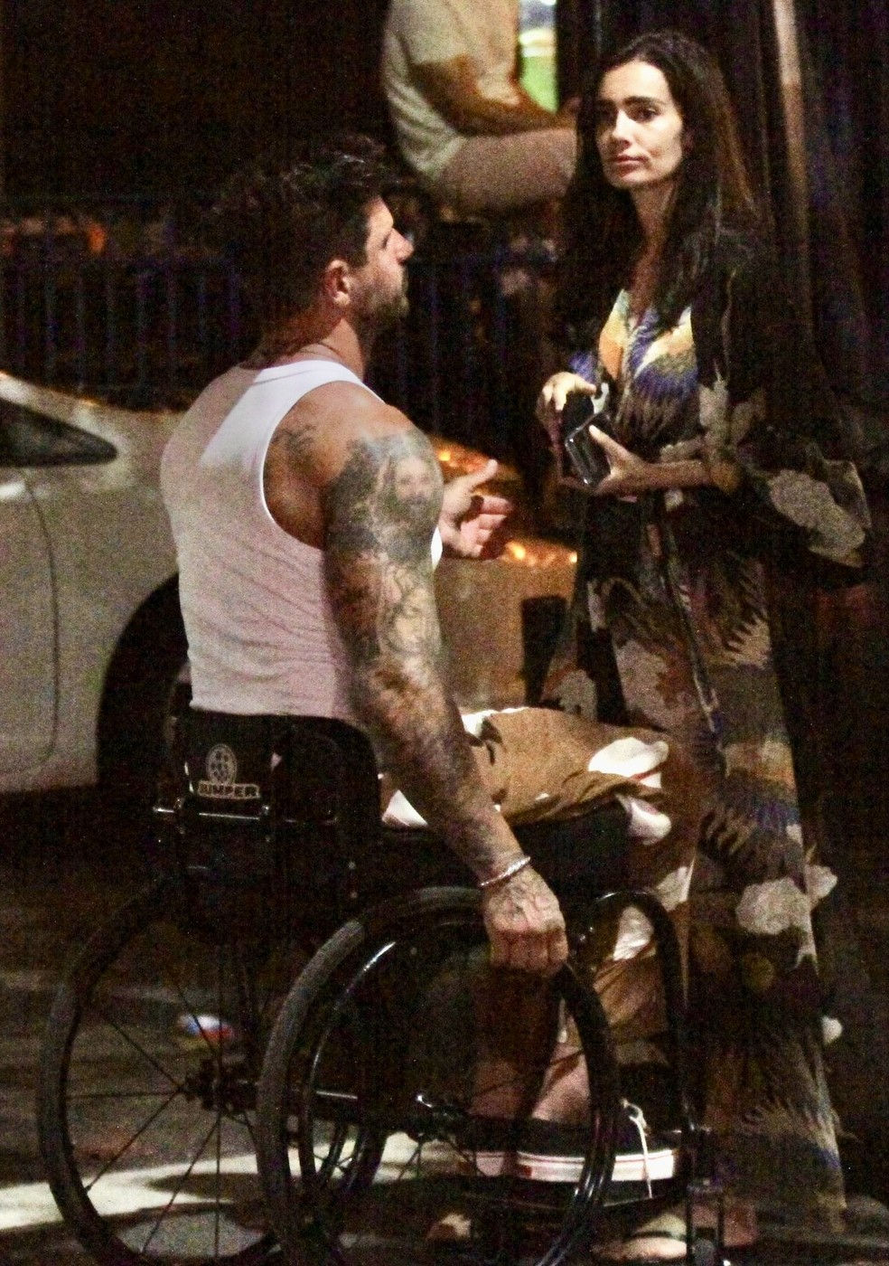 A top model Amanda Santos é a nova namorada de Fernando Fernandes — Foto: Extra