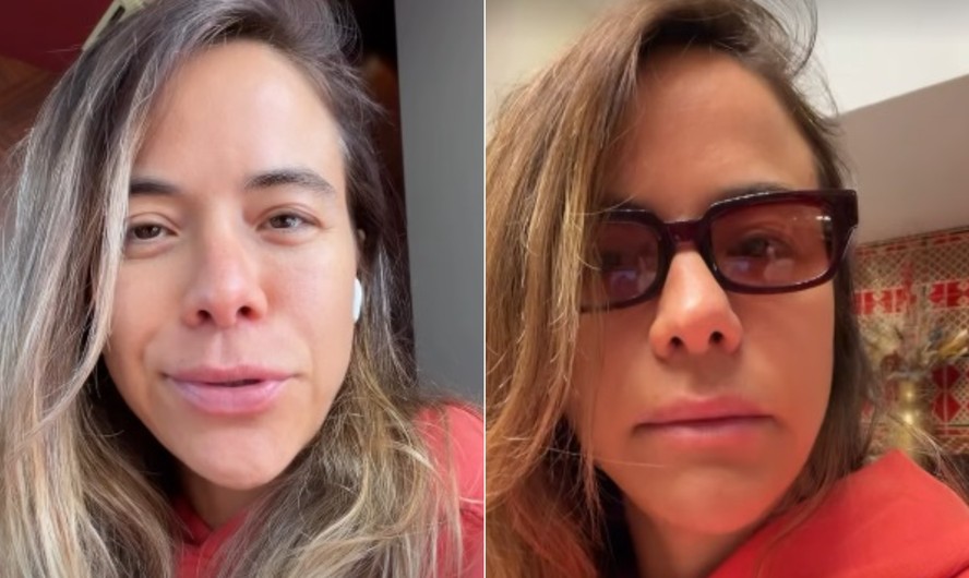 Miá Mello busca rotas terrestres para deixar o Catar em meio à crise aérea