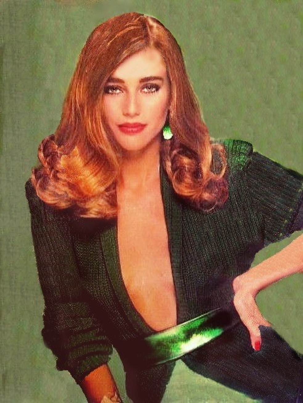 Livia Mund nos tempos de modelo &mdash; Foto: reprodu&ccedil;&atilde;o/ instagram